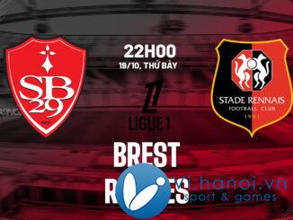 Soi kèo bóng đá Brest vs Rennes vdqg ligue 1 hôm nay