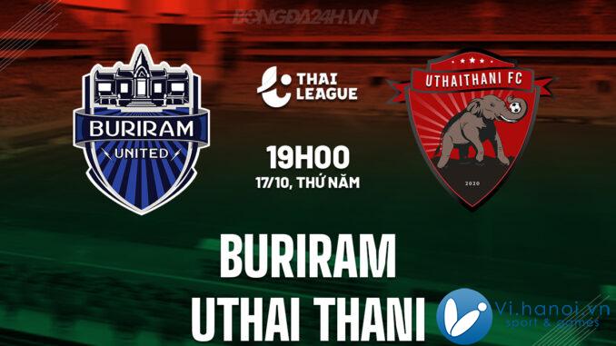 Buriram vs Uthai Thani