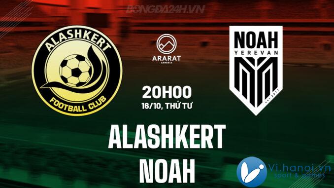 Alashkert vs FC Noah