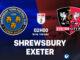 Dự đoán bóng đá trận Shrewsbury vs Exeter 3 hôm nay