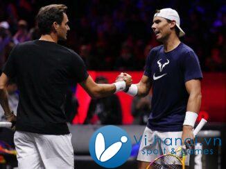 Federer, Djokovic chúc mừng sự nghiệp của Nadal