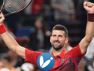 Djokovic lần thứ 10 vào tứ kết Shanghai Masters