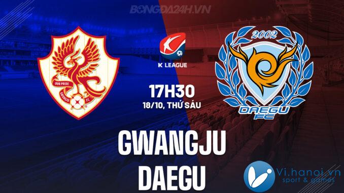 Gwangju vs Daegu