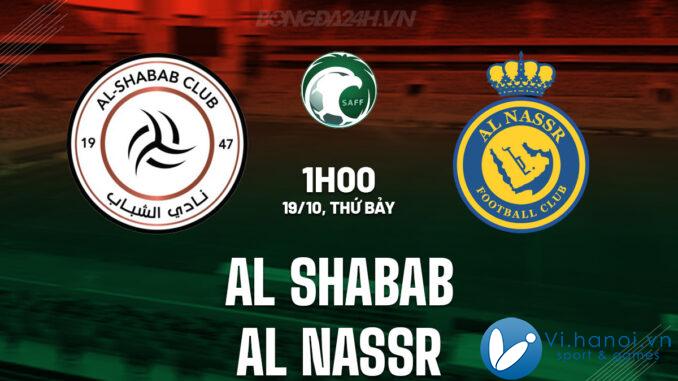 Al Shabab vs Al Nasr