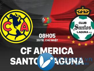 Dự đoán bóng đá CF America vs Santos Laguna vdqg mexico hôm nay