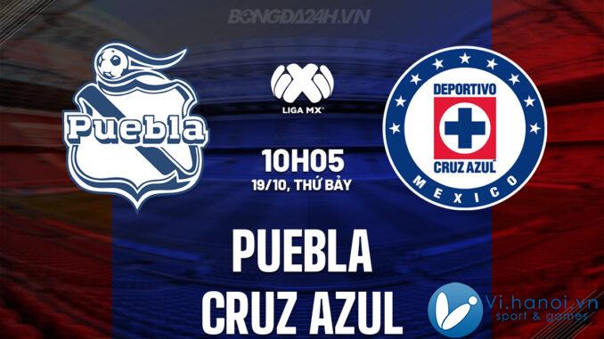 Puebla đấu với Cruz Azul