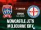 Newcastle Jets vs Thành phố Melbourne