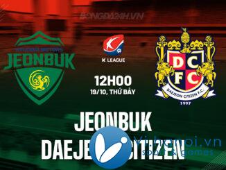 Jeonbuk vs Công dân Daejeon