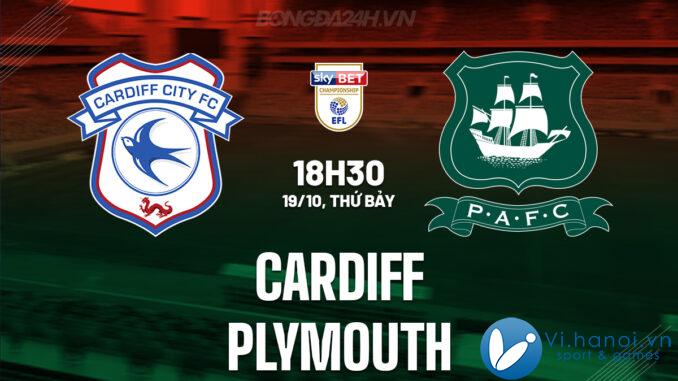 Cardiff đấu với Plymouth