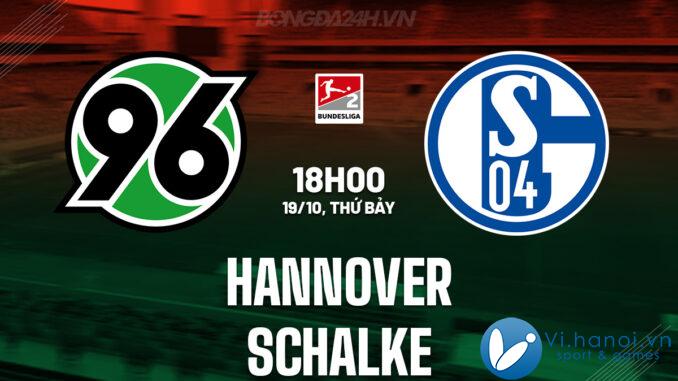 Hannover đấu với Schalke