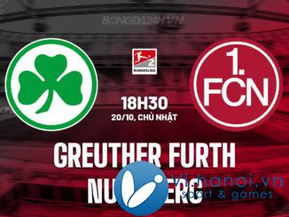 Greuther Furth đấu với Nurnberg