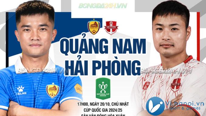 Nhan Đình Quảng Nam vs Hải Phòng