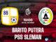 Barito Putera vs PSS Sleman