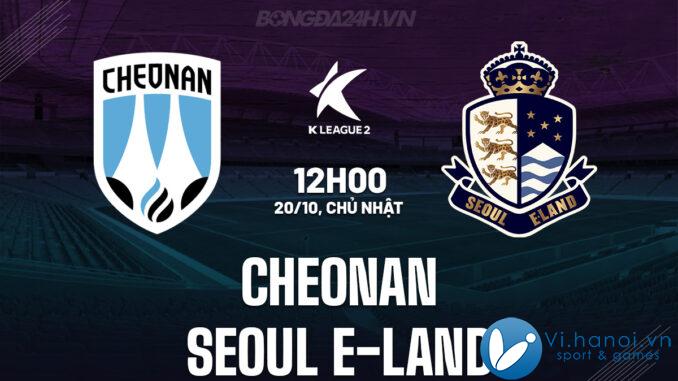 Cheonan vs Seoul E-Land