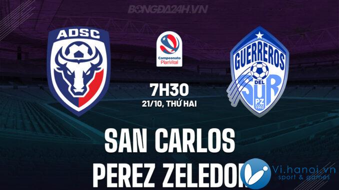 San Carlos đấu với Perez Zeledon