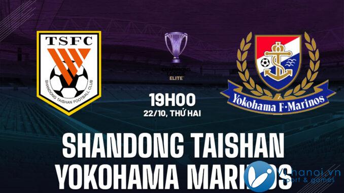 Dự đoán bóng đá Shandong Taishan vs Yokohama Marinos cup AFC Champions League hôm nay