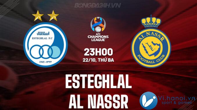 Esteghlal vs Al Nassr