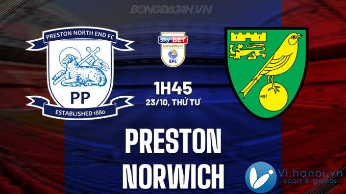 Preston đấu với Norwich