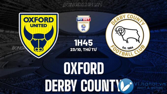 Oxford vs Derby County