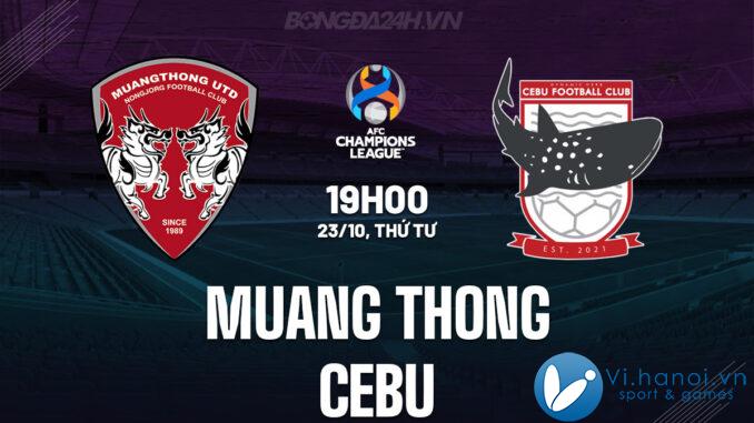 Muang Thong vs Herb Cebu