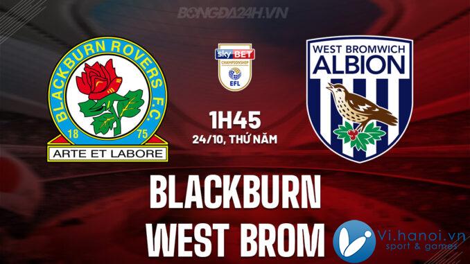 Blackburn vs West Brom