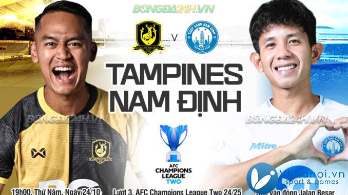 Nam Định vs Tampines Rovers