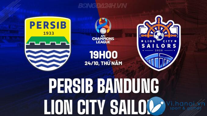 Persib Bandung vs Thủy thủ thành phố sư tử