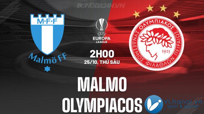 Malmo đấu với Olympiacos