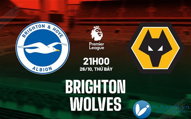 Soi kèo bóng đá Brighton vs Wolves Ngoại hạng Anh hôm nay