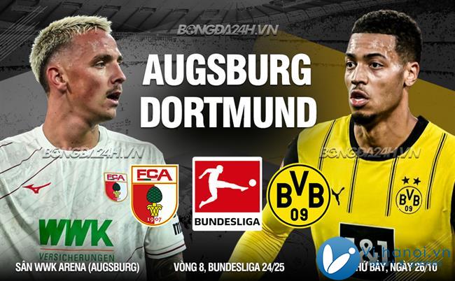 Augsburg đấu với Dortmund