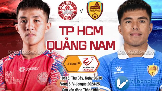 TP.HCM vs Quảng Nam