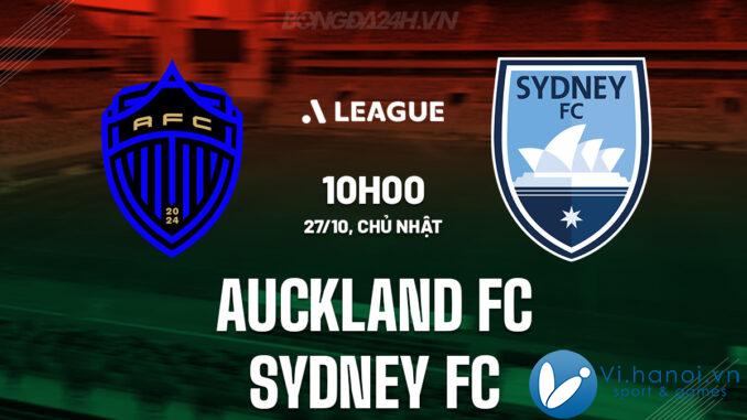 Auckland FC vs Sydney FC