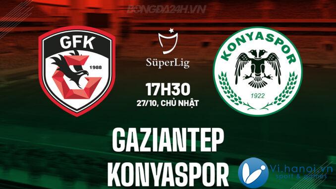 Gaziantep vs Konyaspor