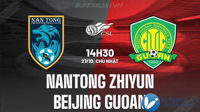 Nam Thông Trí Vận vs Bắc Kinh Guoan