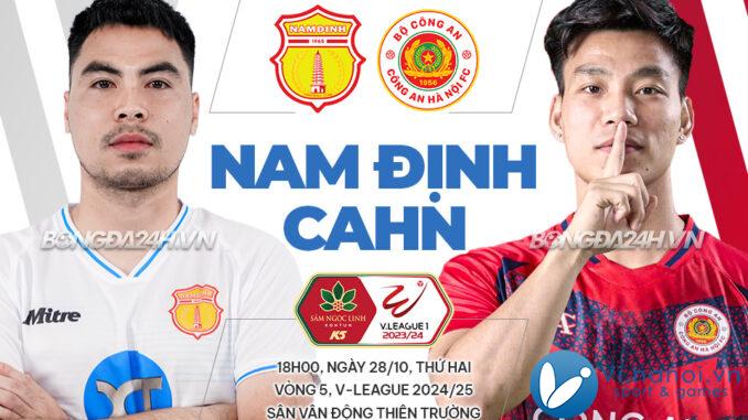 Nam Định vs CAHN FC