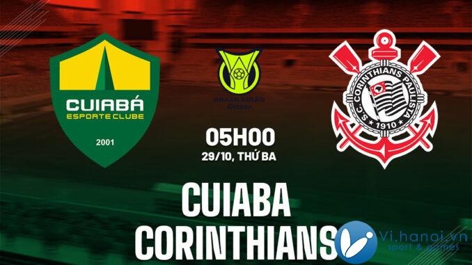 Dự đoán bóng đá Cuiaba vs Corinthians vdqg Brazil hôm nay