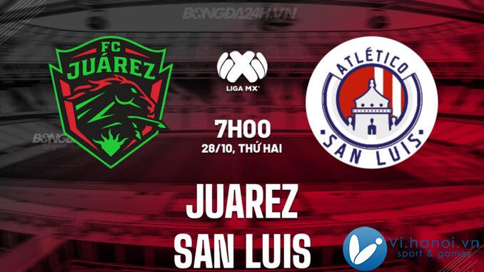 Juarez đấu với San Luis