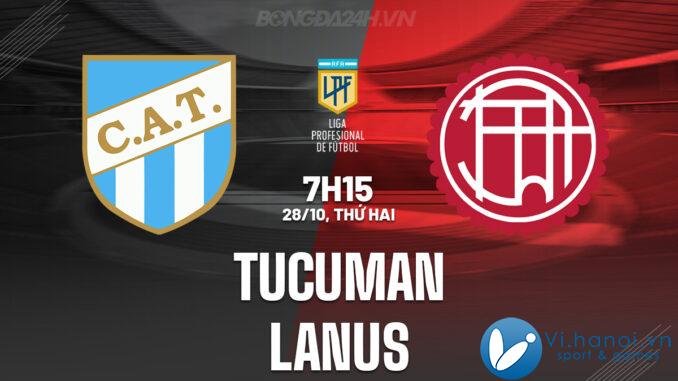 Tucuman đấu với Lanus