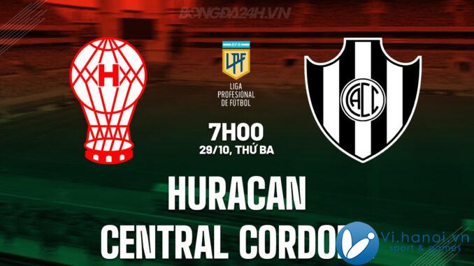 Huracan vs Trung Cordoba