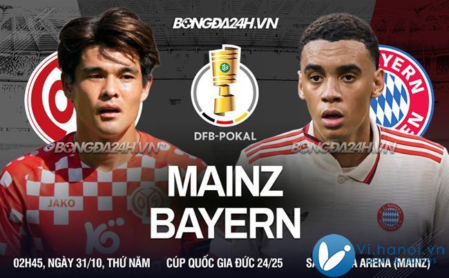 Mainz đấu với Bayern Munich