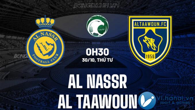 Al Nassr vs Al Taawoun