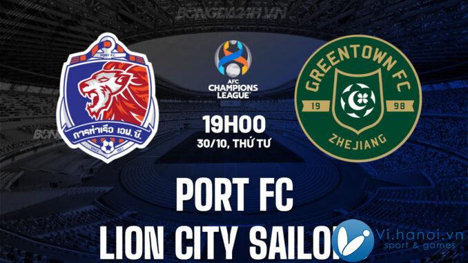 Port FC vs Thủy thủ thành phố Lion