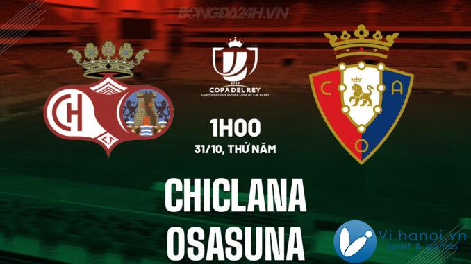 Chiclana vs Osasuna