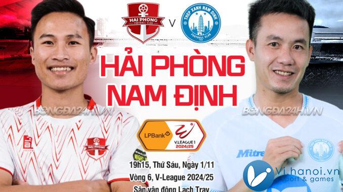 Nhan Đình Hải Phòng vs Nam Định