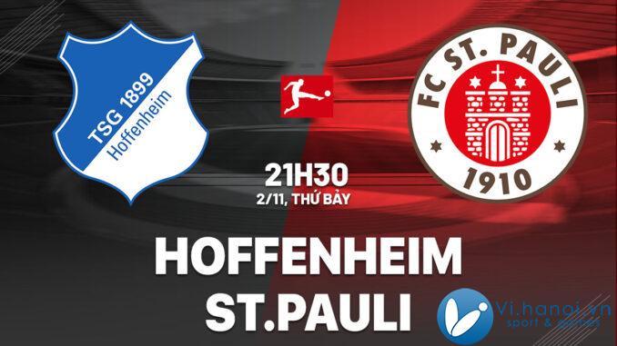 Dự đoán bóng đá Hoffenheim vs StPauli hôm nay