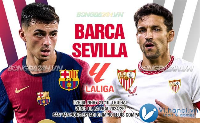 Barca đấu với Sevilla