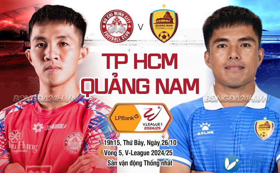 TP.HCM vs Quảng Nam