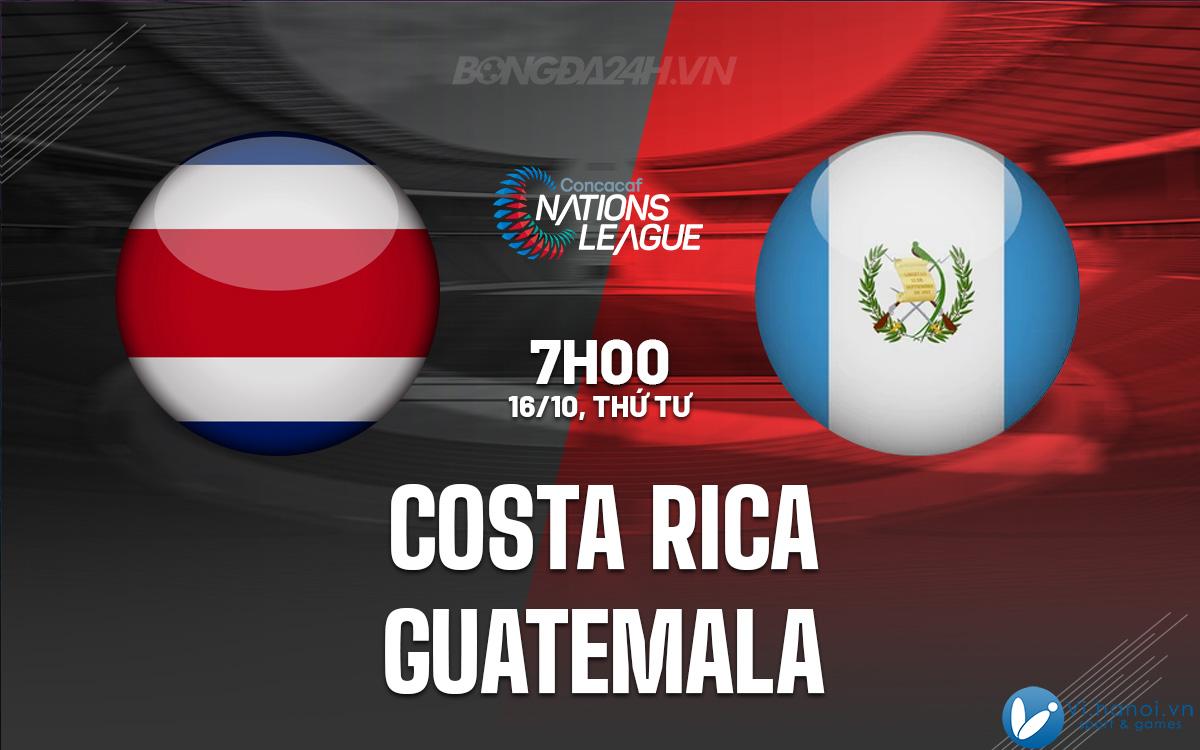 Costa Rica vs Guatemala