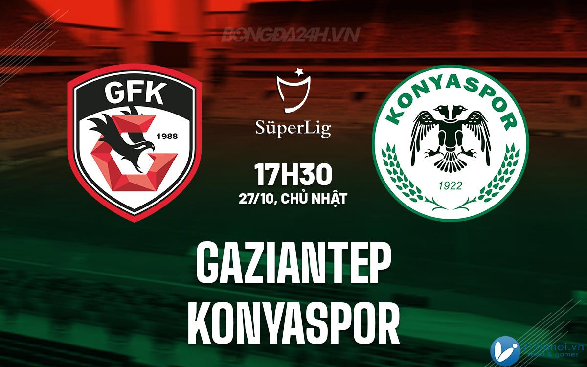 Gaziantep vs Konyaspor