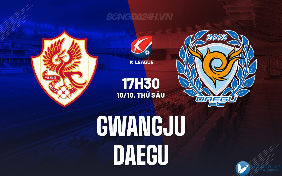 Gwangju vs Daegu